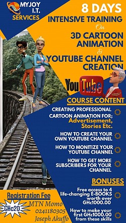 Youtube Channel creation and 3D Cartoon Animation. How to monetize your channel, Professional 3D Cartoon Animation for;  Stories or Advertisement