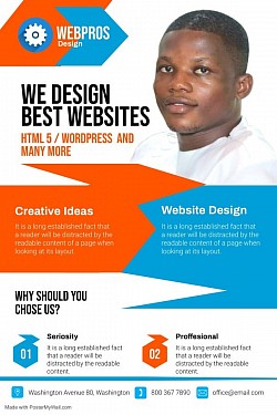 Website Design without coding. HTML, WordPress etc.